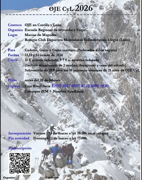 Encuentro de Montaña OJE CyL marzo 2026