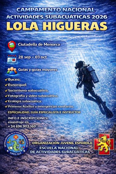 Actividad Subacuatica 28sep-3oct 2026